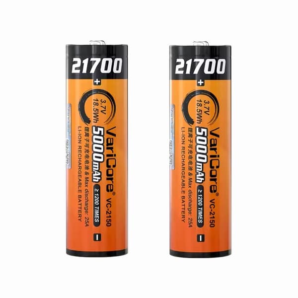 VariCore VC-2150 Plus 21700 Li-ion-batteri 3,7 V 5000 mAh