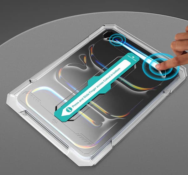 2-pack härdat skärmskydd med applicator till iPad Pro 13 2024/2025