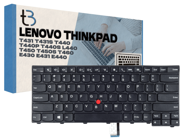 Tangentbord för Lenovo ThinkPad T431/T440/L440/E430/E431 – 0C45328