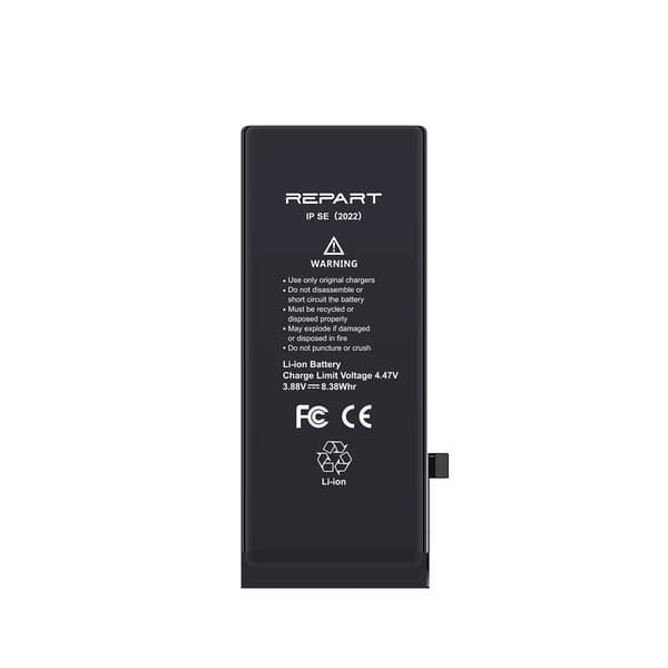 Batteri till iPhone SE 2022 2160 mAh Förstärkt kapacitet REPART