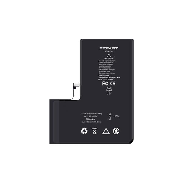 Batteri till Apple iPhone 14 Pro 3200 mAh REPART