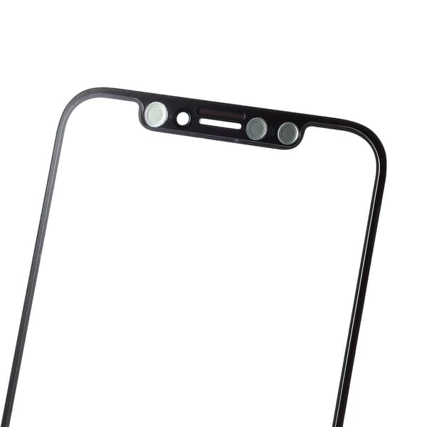 Skärmglas med högtalarnät och OCA-lim för iPhone XS