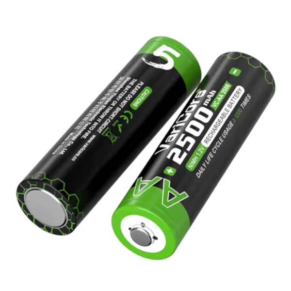 VariCore VC-AA 2500 uppladdningsbara AA-batterier NiMH 1,2 V 2500 mAh, 4-pack