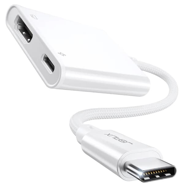 JSAUX USB-C till HDMI 4K 30Hz USB-C PD Power Delivery 100W Max adapter
