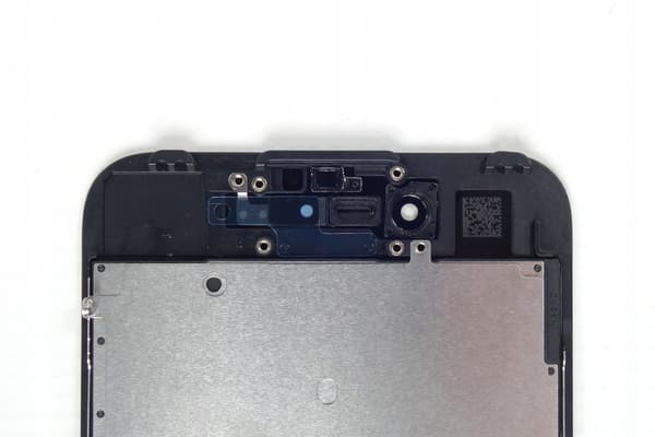 Skärm för Apple iPhone 7, original Retina LCD, svart, touch med ram och 3D Touch