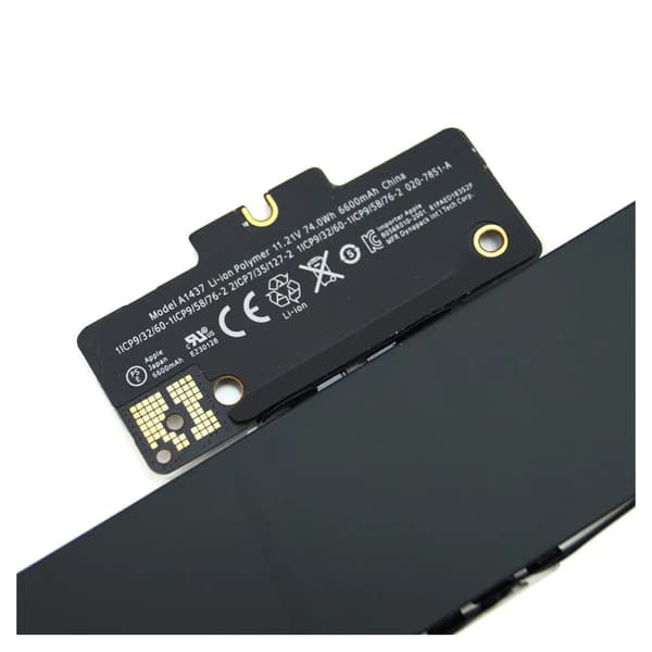 Batteri för Apple MacBook Pro 13 A1425/A1437, 6600 mAh, 2012–2013