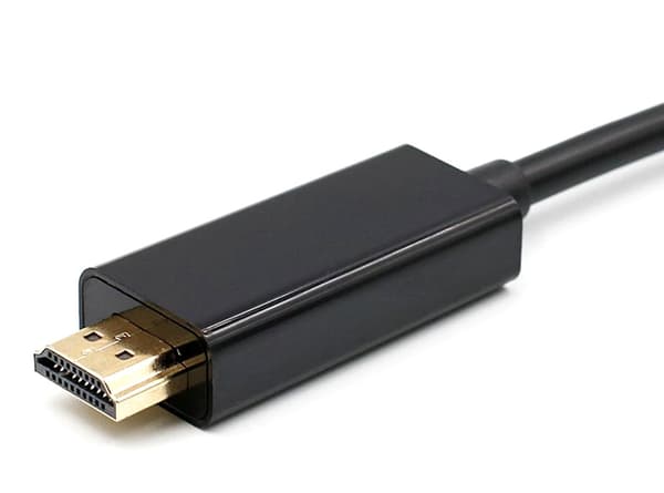 DisplayPort till HDMI-kabel 4K 30Hz 1 m