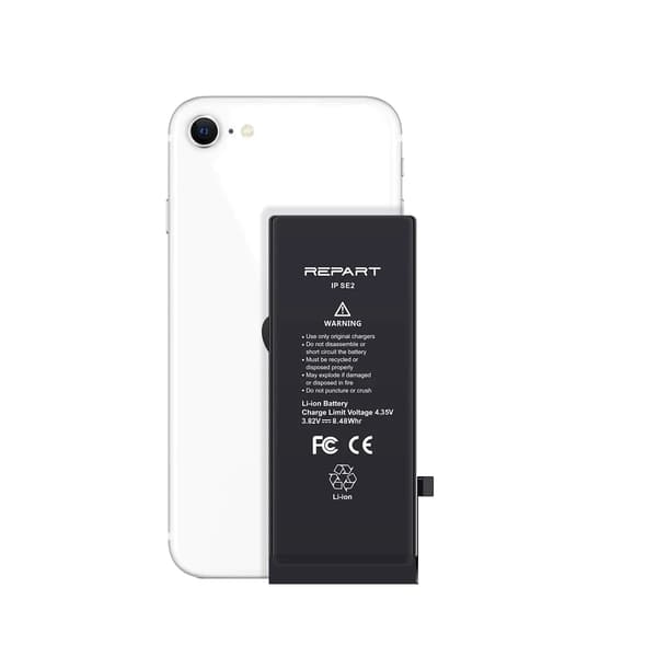 REPART Batteri till iPhone SE 2020, 2220 mAh, högkapacitetsbatteri