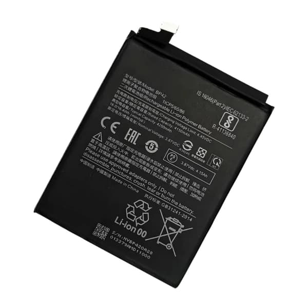 Batteri till Xiaomi Mi 11 Lite 4G/5G BP42 4250mAh med monteringstejp