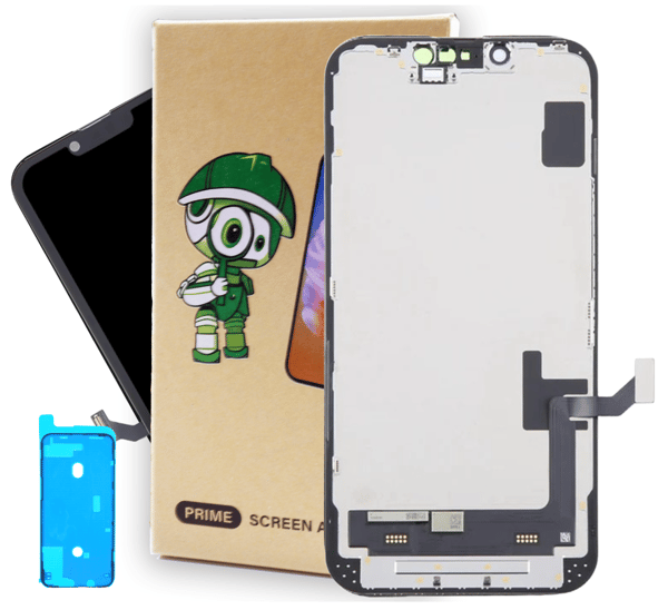 Display för Apple iPhone 14, Hard OLED med utbytbart IC-chip