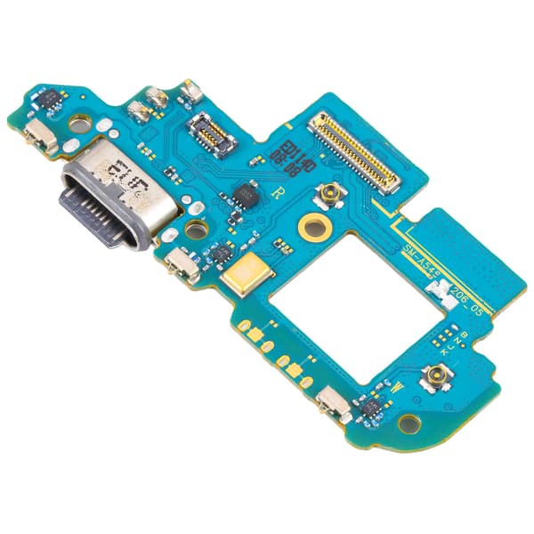 Original USB-C-laddningsport med kretskort för Samsung Galaxy A54 A546B