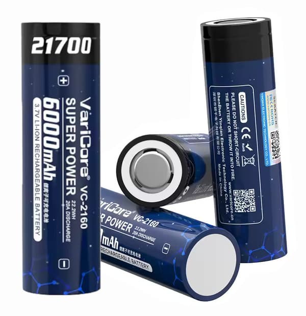 VariCore VC-2160 21700 Li-ion-batteri 6000 mAh 3,7 V