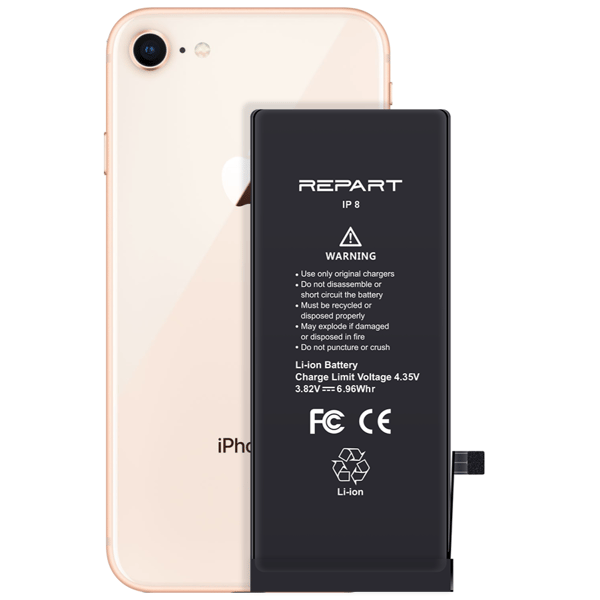 Batteri till Apple iPhone 8 1821 mAh med lim