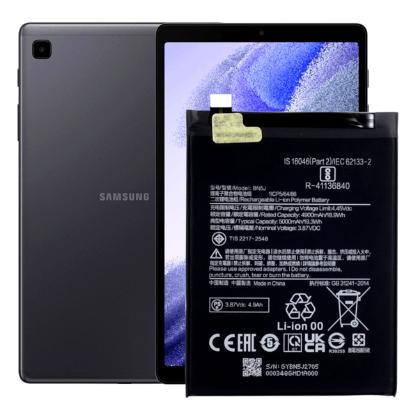 Batteri till Samsung Galaxy Tab A7 Lite SM-T225 HQ-3565S, 4980 mAh