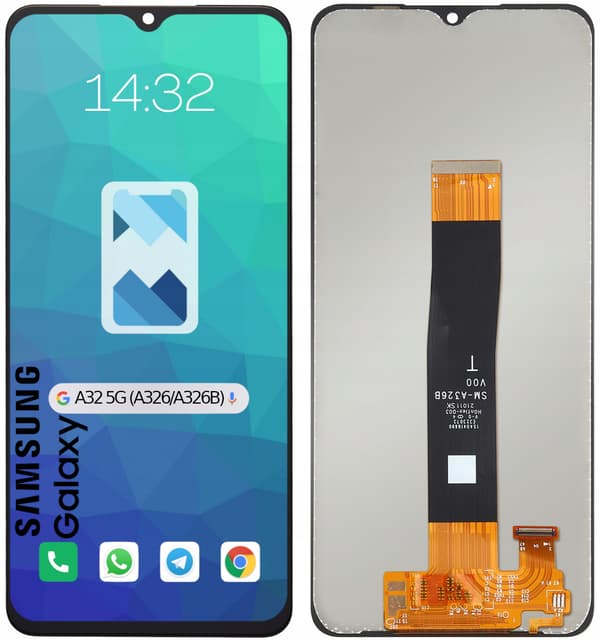 Original display för Samsung Galaxy A32 5G SM-A326B, renoverad