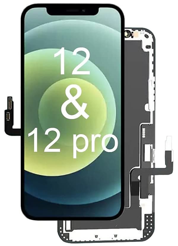 OLED-skärm till Apple iPhone 12 / 12 Pro, 6,1 tum