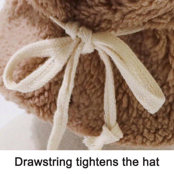 Vinter hattar med luva i fuskpäls halsdukar och handskar
