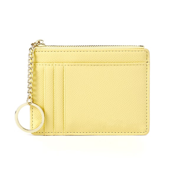 Enfärgat case, mininyckelring, liten plånbok