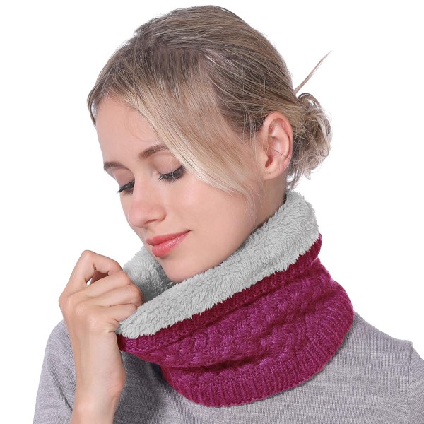 Warm Winter Warm Unlimited scarf Dubbellager tjock repa