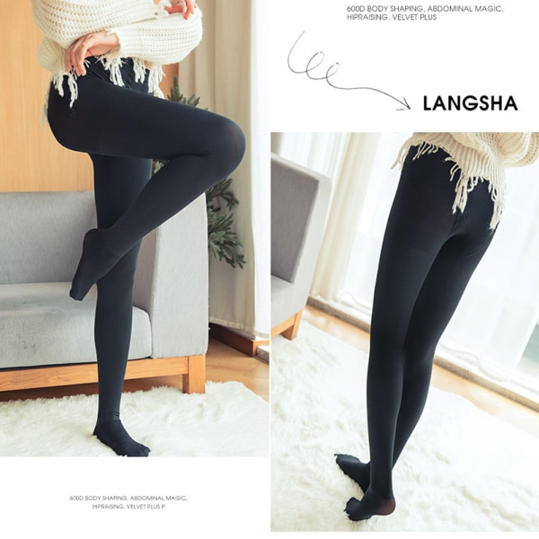 Dam Opaque Tights Thermal Tights, Dam Warm Fake Translucent