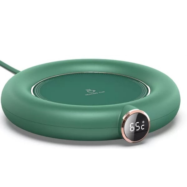 Kaffemugg varmare för skrivbord Auto avstängning USB, elektrisk dryck green