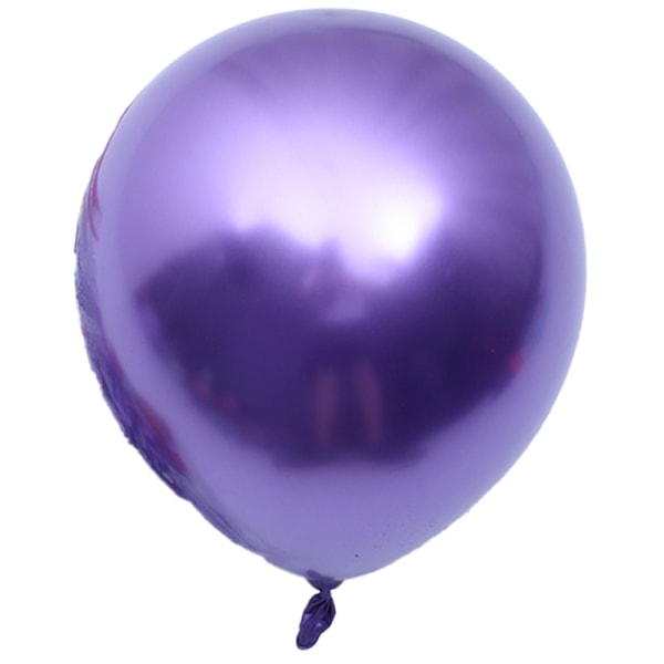 Krommetallballonger 50 st 12 tums tjocka latexballonger