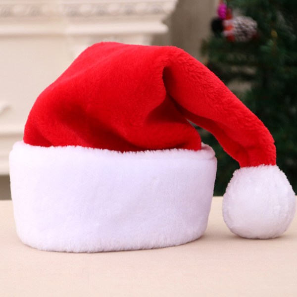 Christmas Hat, Xmas Hat Holiday Unisex Santa Hat för fest