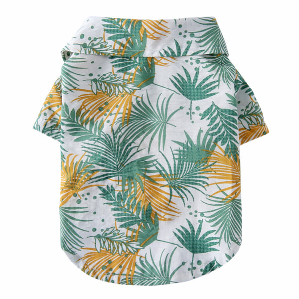 Pet Summer T-shirt Hawaiiansk hundskjorta