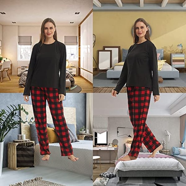 Dam Pyjamasbyxor Sovkläder Buffalo Pläd Pyjamas