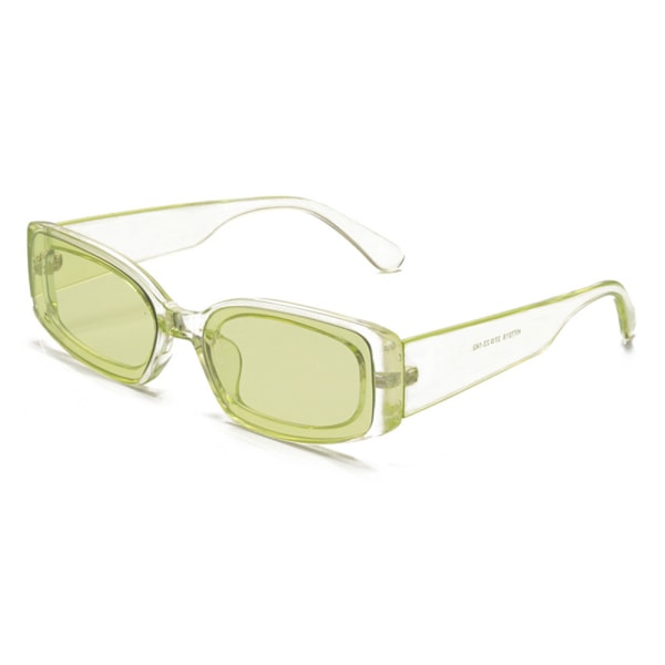 rektangulära solglasögon för kvinnor Retro mode solglasögon