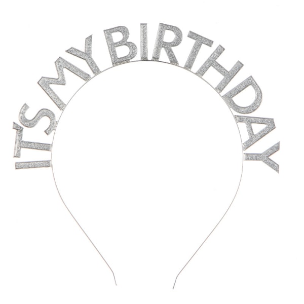 Födelsedag för kvinnor, födelsedag Tiara Grattis på födelsedagen Pannband