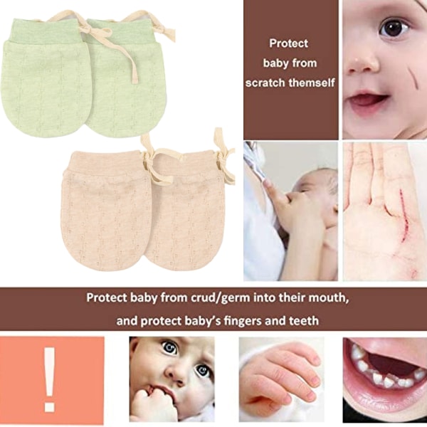 Baby kan justeras för att förhindra repor i ansiktet