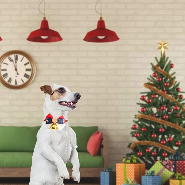 Julhalsband - Mjukt tillbehör till hundhalsband för hundar