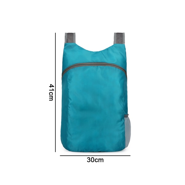 Ultralätt hopfällbar vattentät ryggsäck, lämplig för