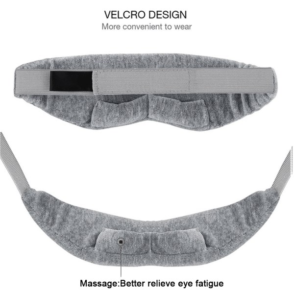 Shading eye mask 3D memory foam sömnmask flyg ögonmask