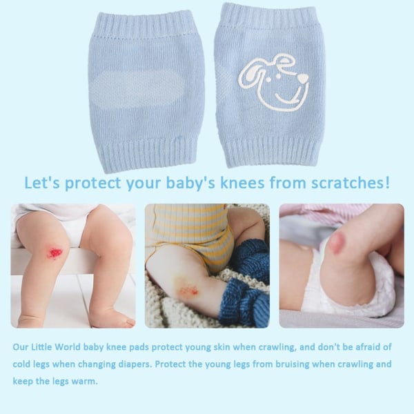 Antihalkskydd för baby knäskydd