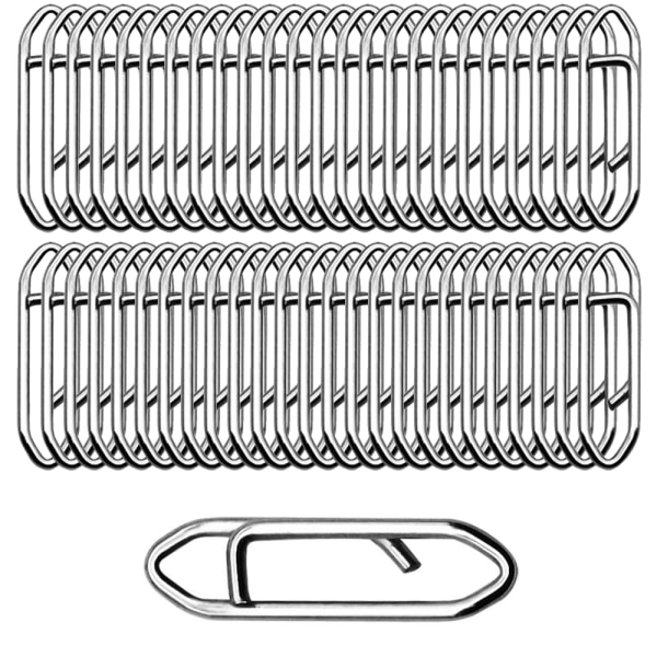 Fiskeklämmor, rostfritt stål fiske snabblås bete snabblås