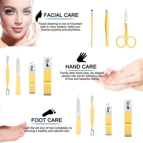 Rostfritt stål tå finger nagelklippare Personal Care Tools