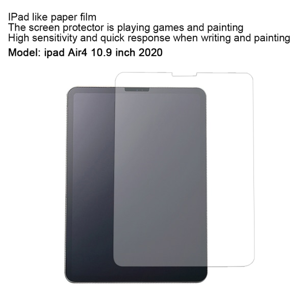 Som skärmskydd av papper för iPad iPad Air4 10.9 -inch/2020