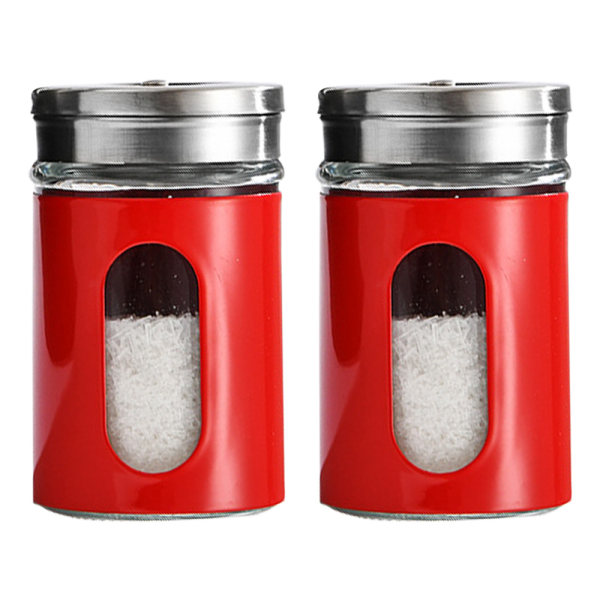 Shaker för Saltpulver Socker Kanel Peppar, Krydddispenser