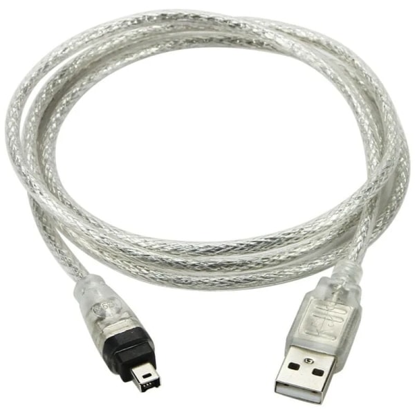 USB AM till 4P 1394 punkter IEEE1394 FireWire-kabel USB till 4P DV-kamerakabel