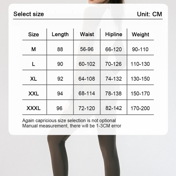 Hög midja leggings för kvinnor - Varma byxor med magkontroll yoga