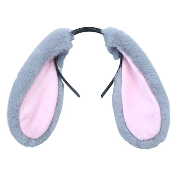 Bunny Ears Pannband Party Kostym Accessoarer Furry Ears