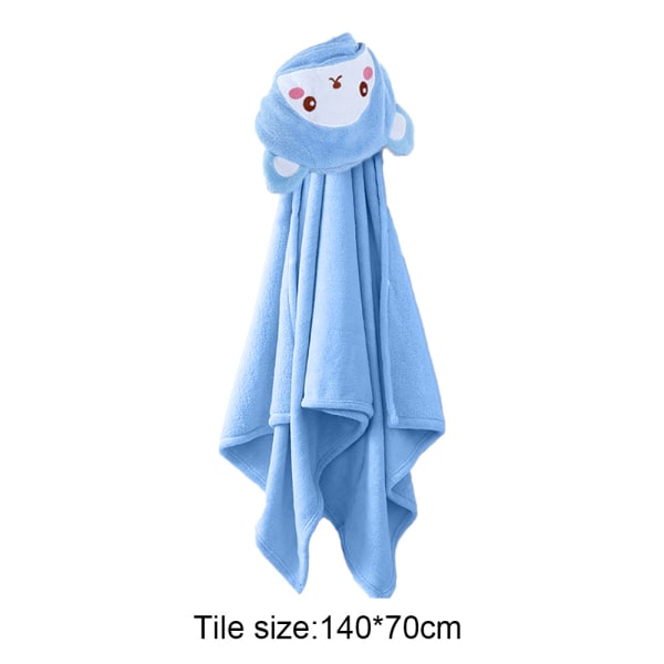 Barns huva mantel badhandduk med mjuk textur är mycket