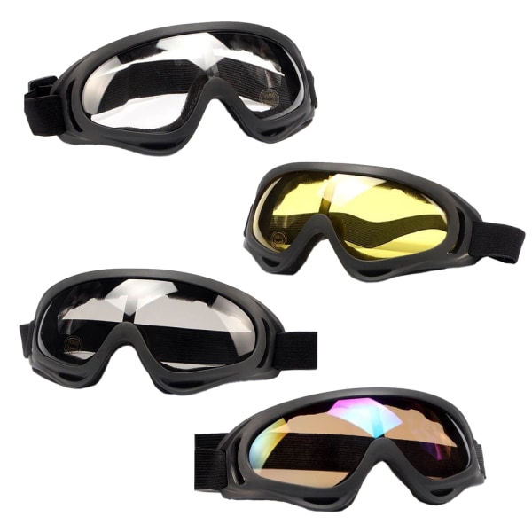 Tactical Goggles Outdoor Ridning Motorcykel Vindtät Glasögon Skidglasögon