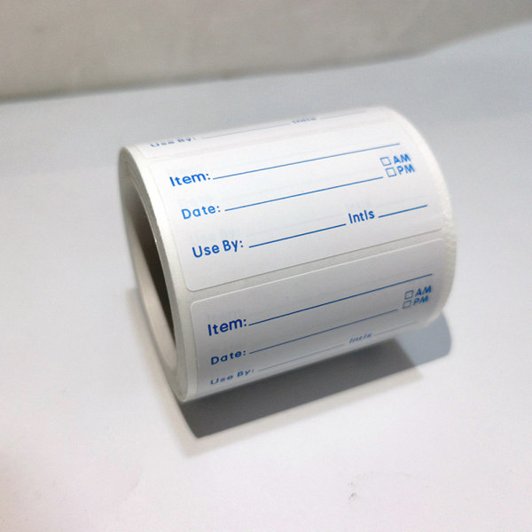 1 x 2 tums Hem Kök Mat Märkning Datum Etikett Sticker - 500