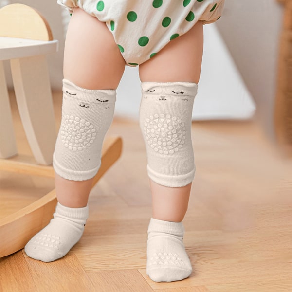 6 kostym Baby Anti-Slip strumpor Toddler och Baby