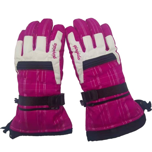 Tjocka varma handskar vinter skidhandskar damvantar