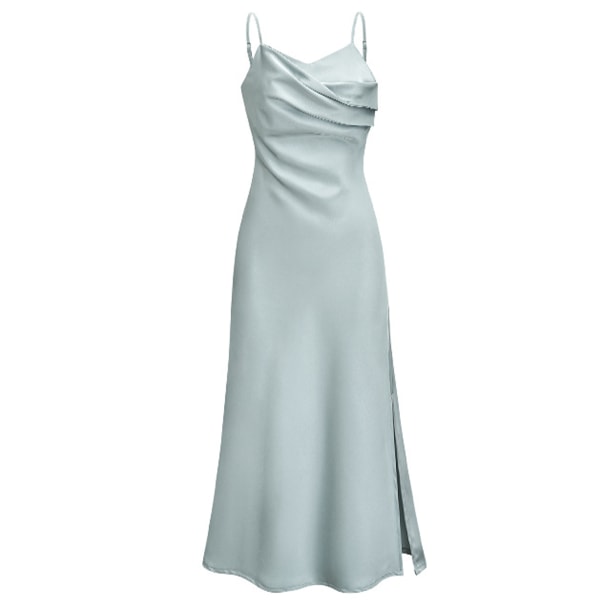 Womens 2023 Summer V Neck Tank Dress ärmlösa klänningar Solid Co