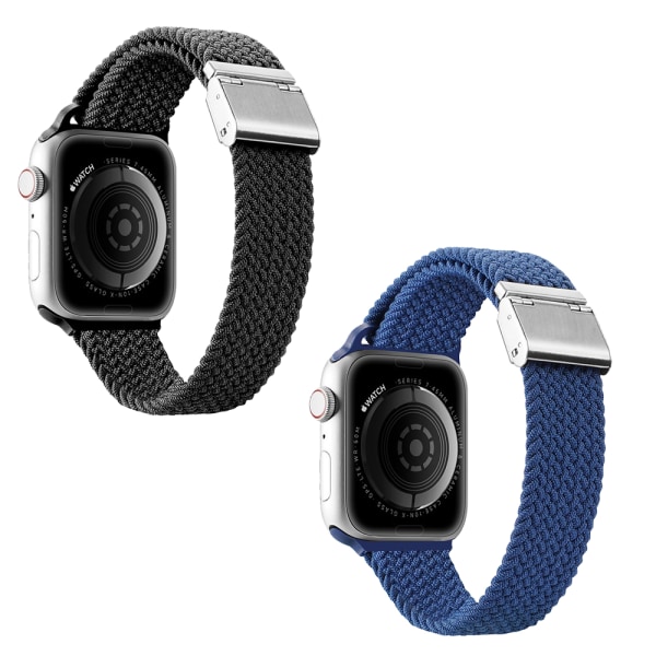 Klockarmband Kompatibelt med Apple Watch, Justerbart